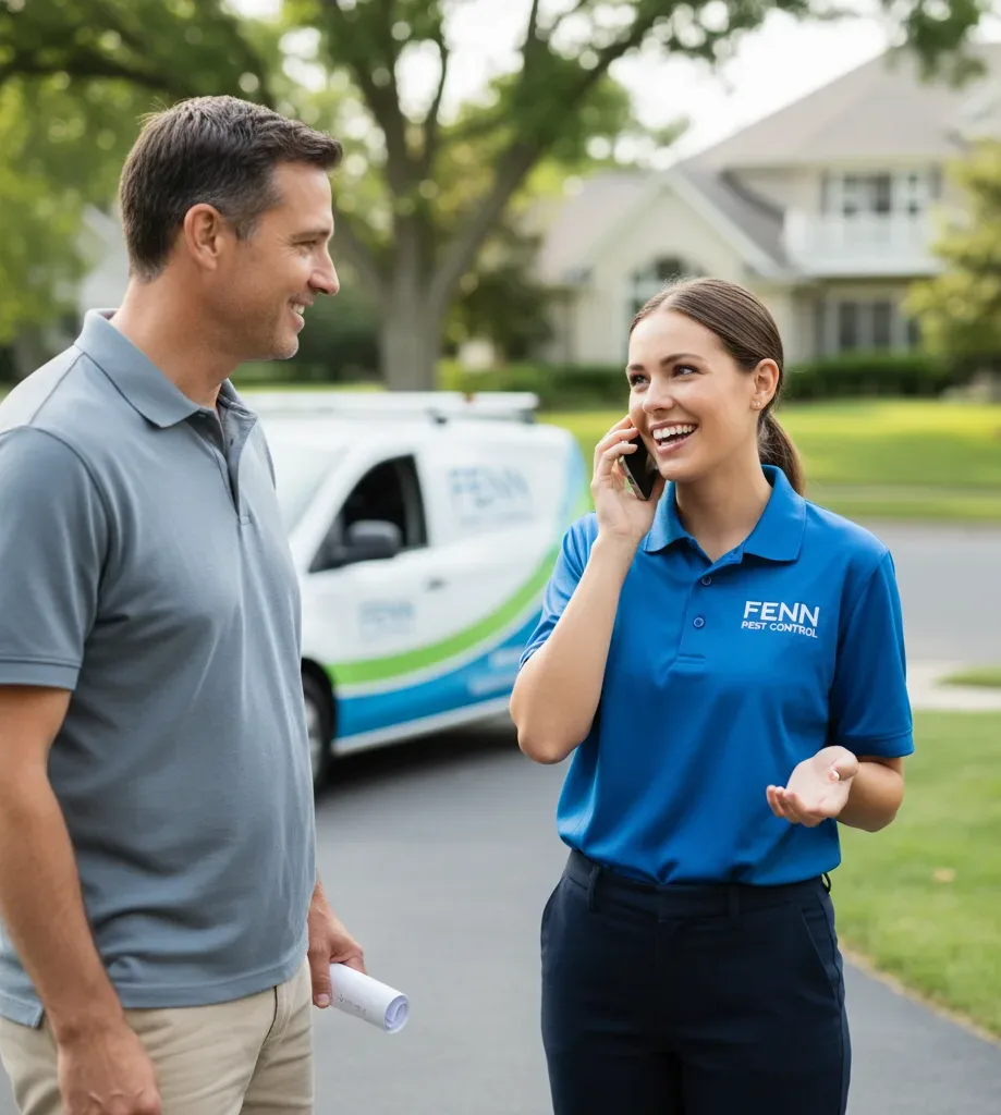 Fenn Pest Control customer support in Himrod